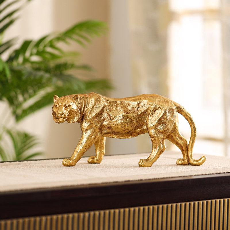 Buy Niro Polyresin Tiger Showpiece Showpieces from Vaaree