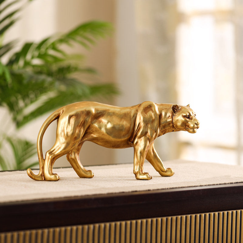 Buy Golden Leopard Showpiece Showpieces from Vaaree