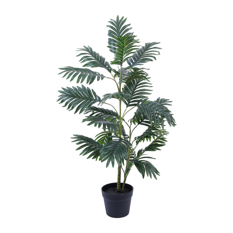 Buy Faux Areca Palm Plant With Pot - 3 Feet Artificial Plants from Vaaree