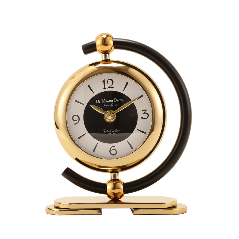 Buy Keisa Table Clock - Gold Table Clock from Vaaree