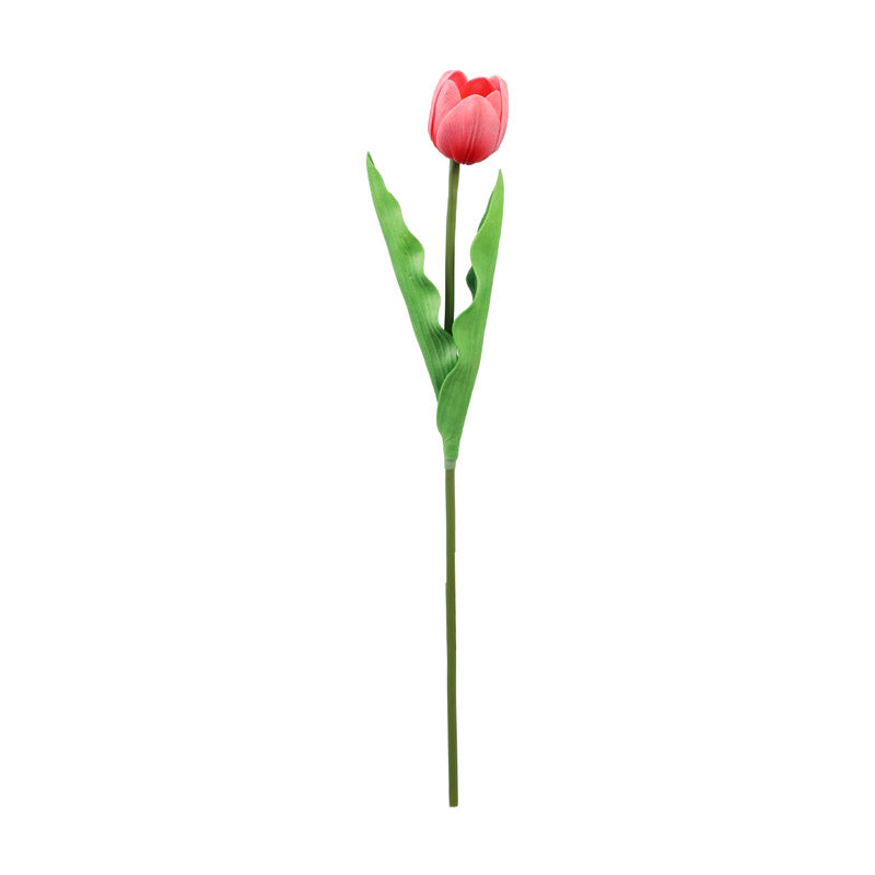 Buy Faux Realistic Tulip Flower Stick (Pink) - Set Of Five Artificial Flowers from Vaaree