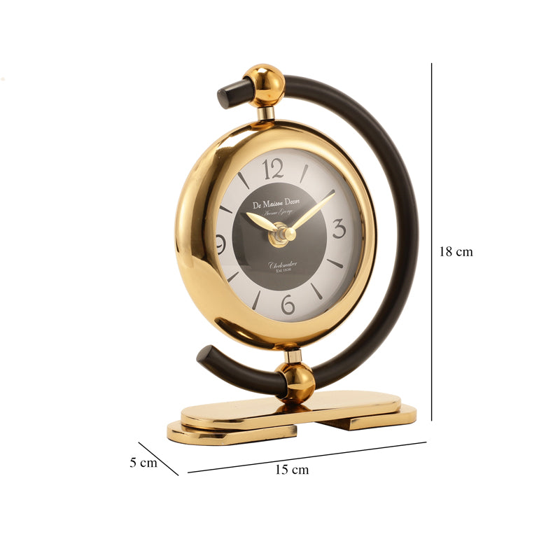 Buy Keisa Table Clock - Gold Table Clock from Vaaree