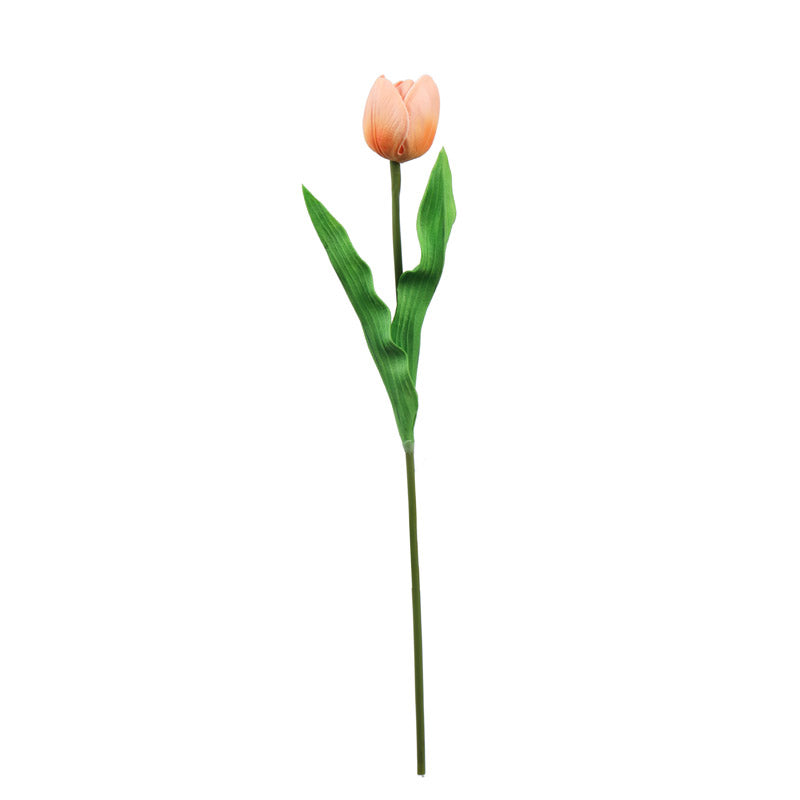 Buy Faux Realistic Tulip Flower Stick (Beige) - Set Of Five Artificial Flowers from Vaaree