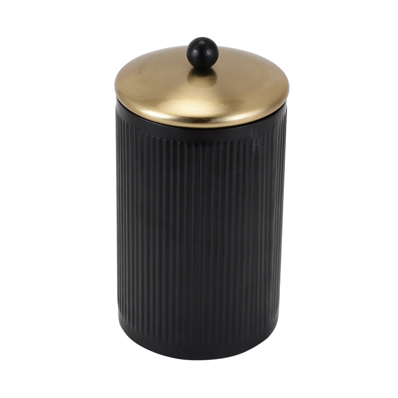 Buy Mayoz Storage Jar - Black Container from Vaaree