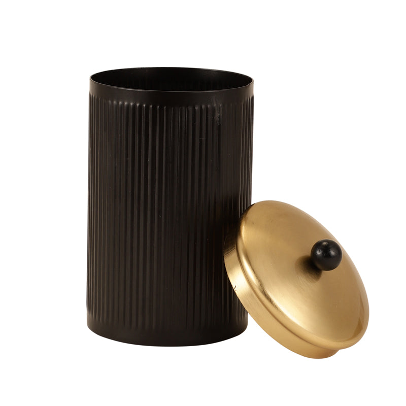 Buy Mayoz Storage Jar - Black Container from Vaaree