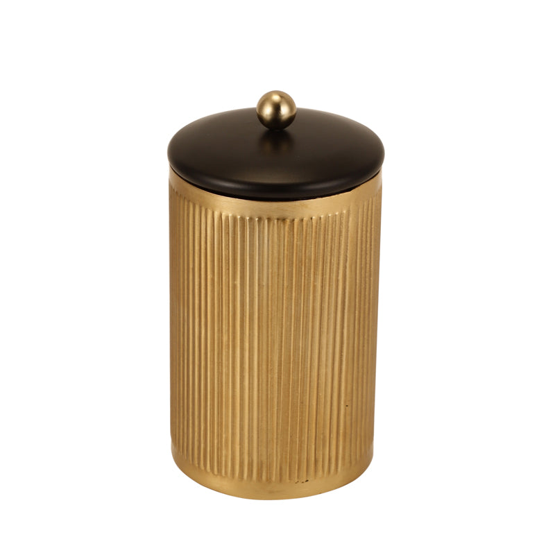 Buy Mayoz Storage Jar - Gold Container from Vaaree