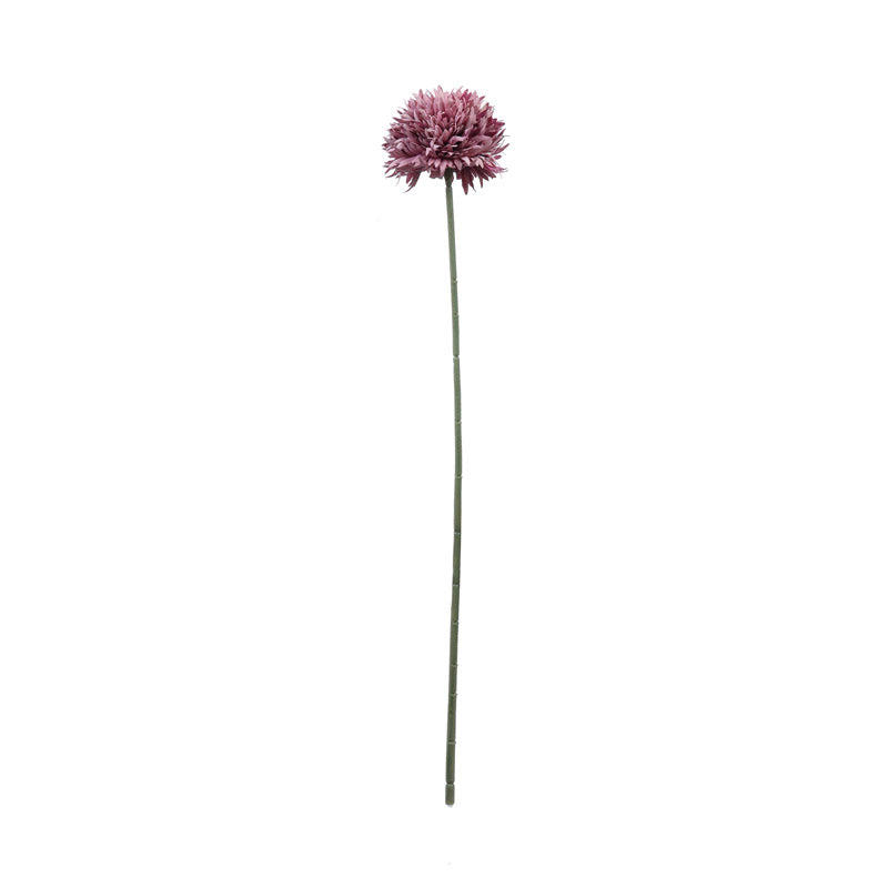 Buy Faux Realistic Chrysanthemum Flower Stick (Purple) - Set Of Six Artificial Flowers from Vaaree