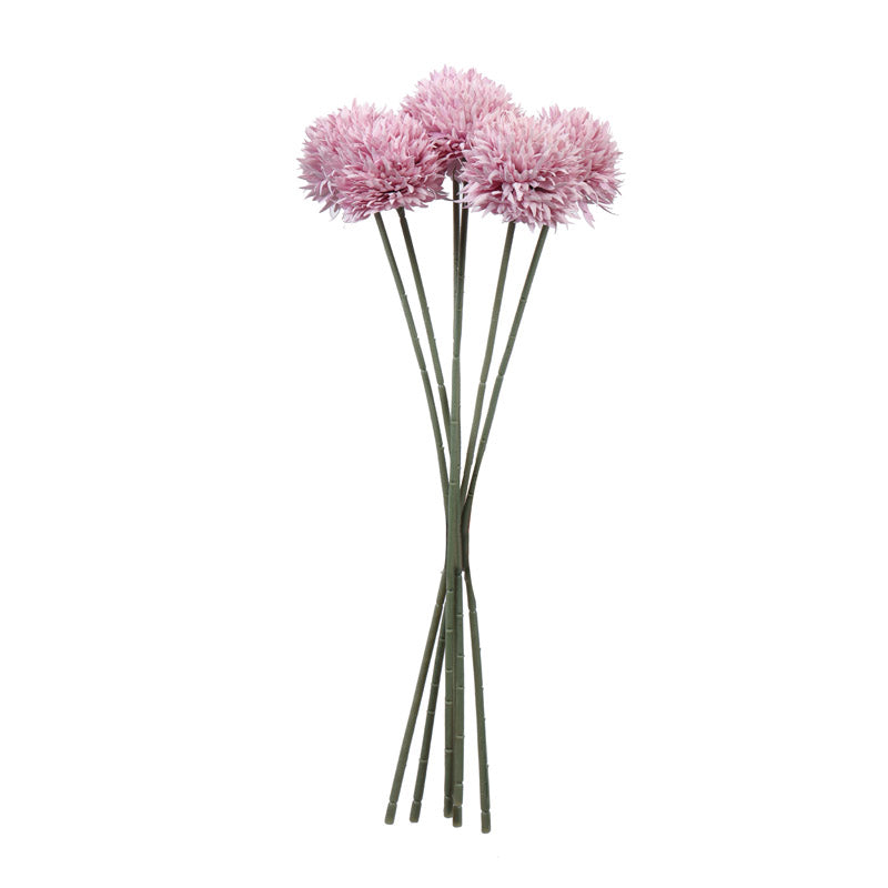 Buy Faux Realistic Chrysanthemum Flower Stick (Lavender) - Set Of Six Artificial Flowers from Vaaree