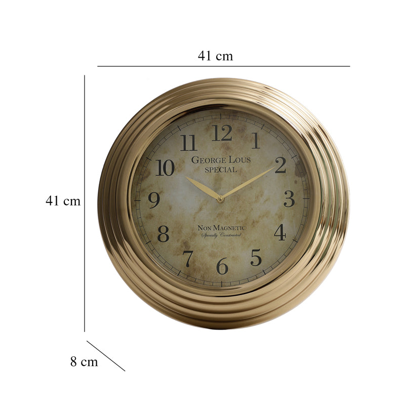 Buy Heyra Wall Clock Wall Clock from Vaaree