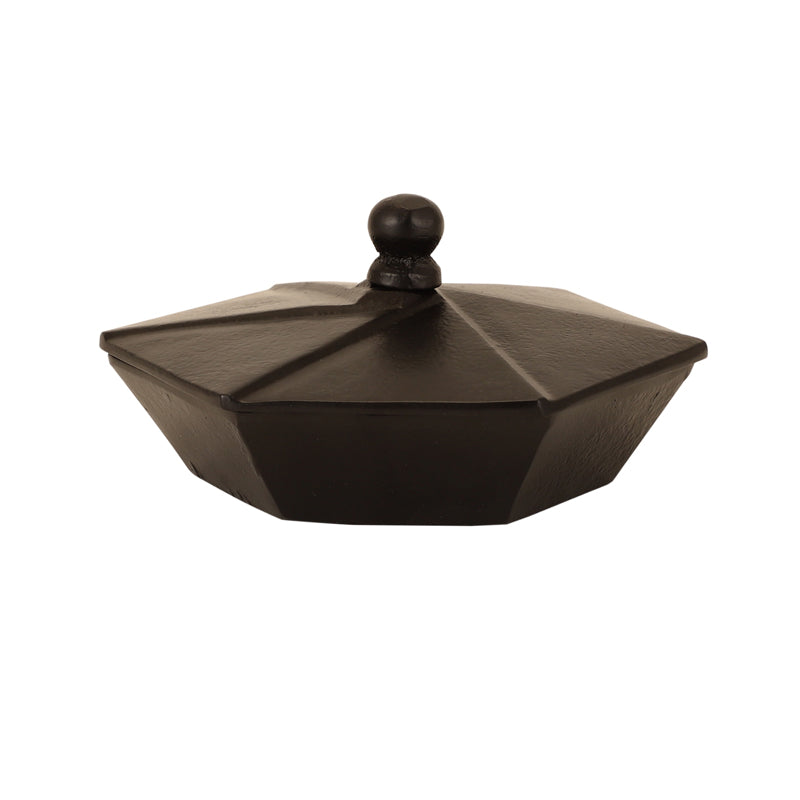 Buy Nyra Accent Bowl With Lid - Black Accent Bowls & Trays from Vaaree