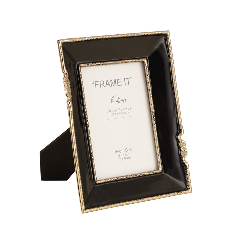 Buy Espo Table Photo Frame - Black Photo Frames from Vaaree