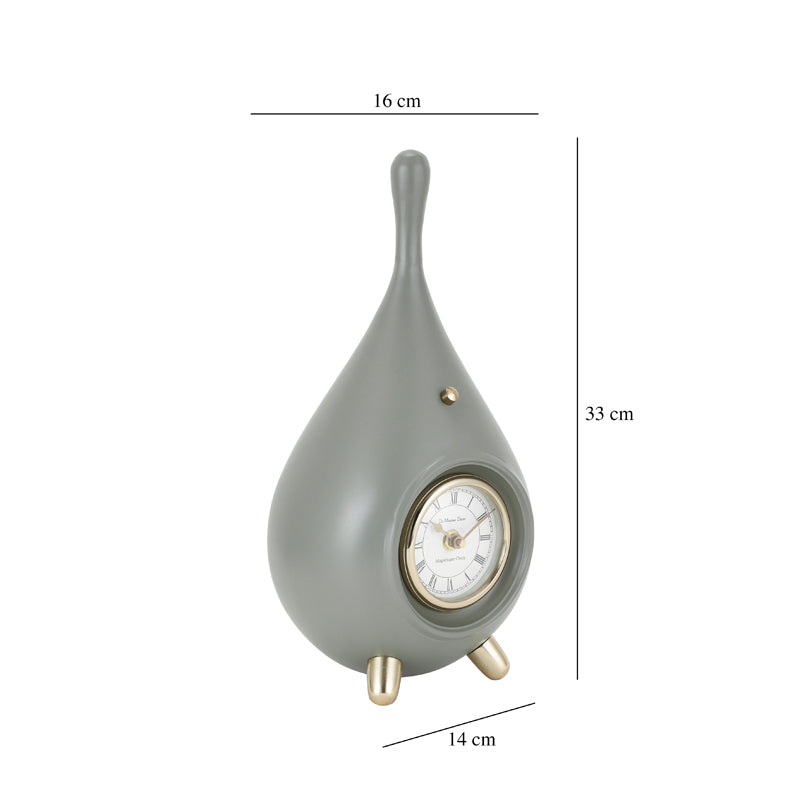 Table Clock - Drop Time Table Clock - Green