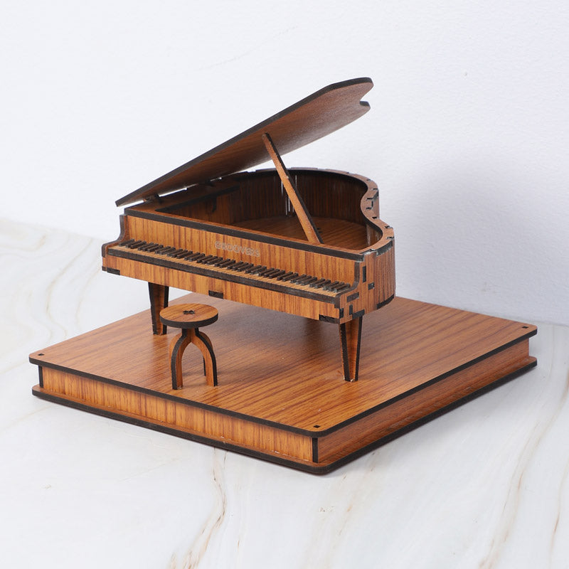 Buy Symphony Piano Showpiece - Brown Showpieces from Vaaree