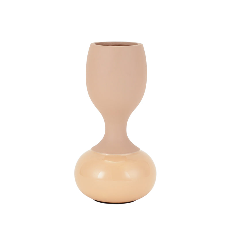 Buy Blaise Enamel Vase - Peach Vase from Vaaree