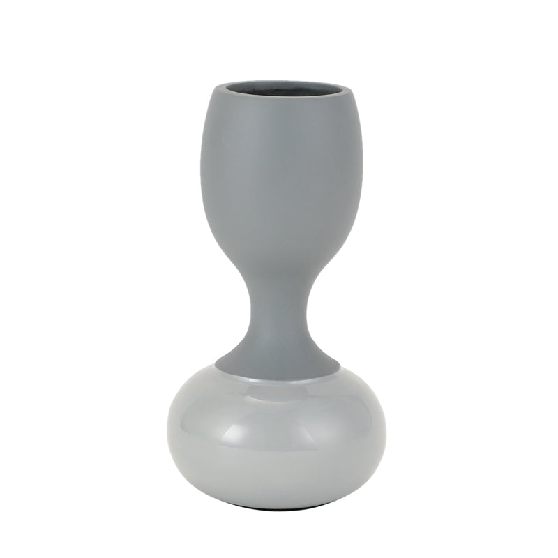 Vase - Blaise Enamel Vase - Grey