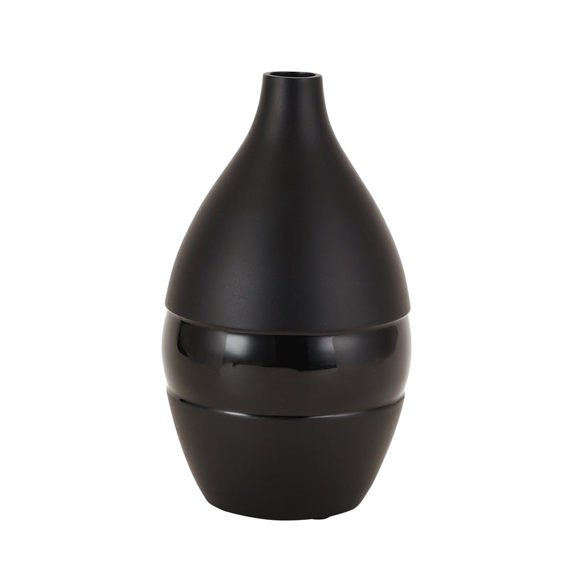 Buy Yato Enamel Vase (Black) - Large Vase from Vaaree