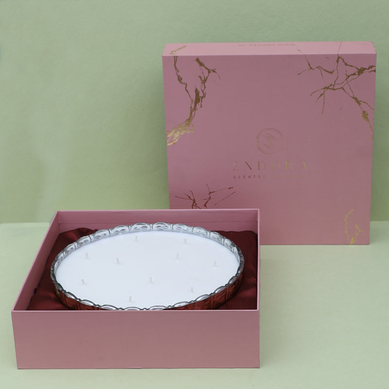 Buy Pie Pure Tuberose Scented Bowl Candle - Medium Candles from Vaaree