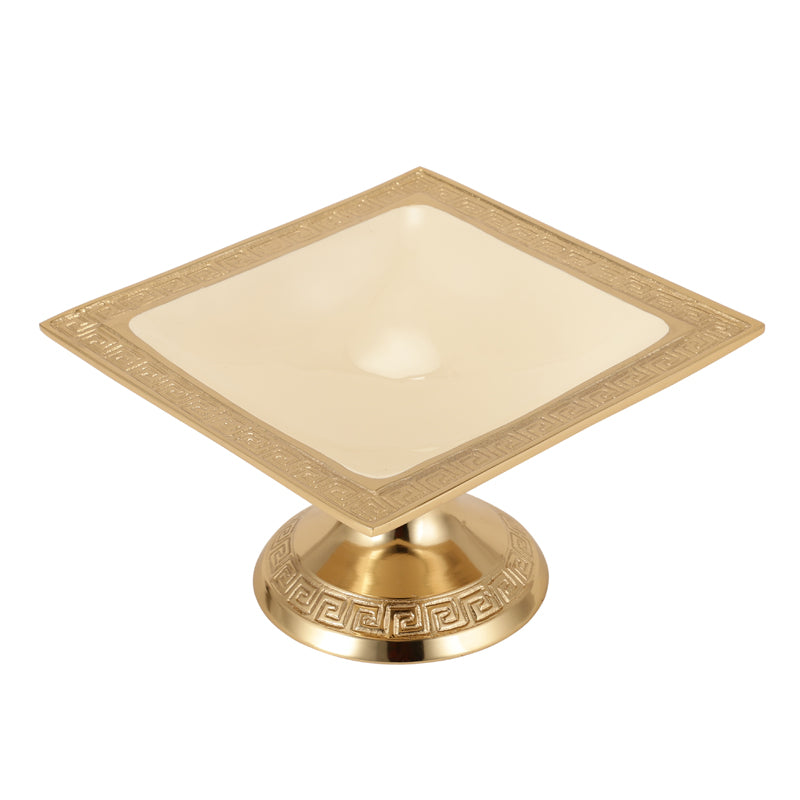 Buy Larro Accent Bowl - Gold Accent Bowls & Trays from Vaaree