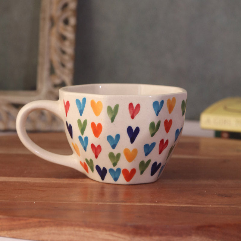 Buy Quera Ceramic Cup (250 ML) - Ten Piece Set Mug & Tea Cup from Vaaree