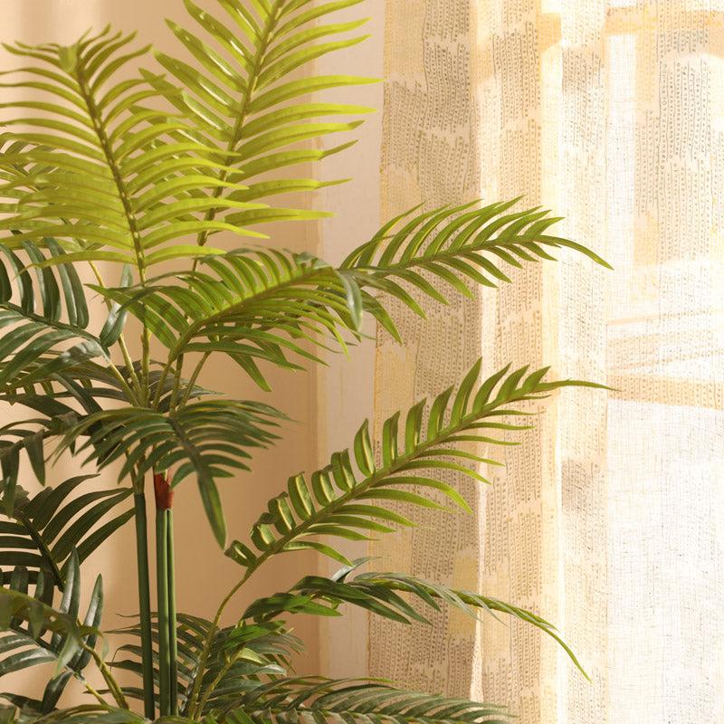 Buy Faux Realistic Areca Palm Plant With Pot - 3.9 Feet Artificial Plants from Vaaree