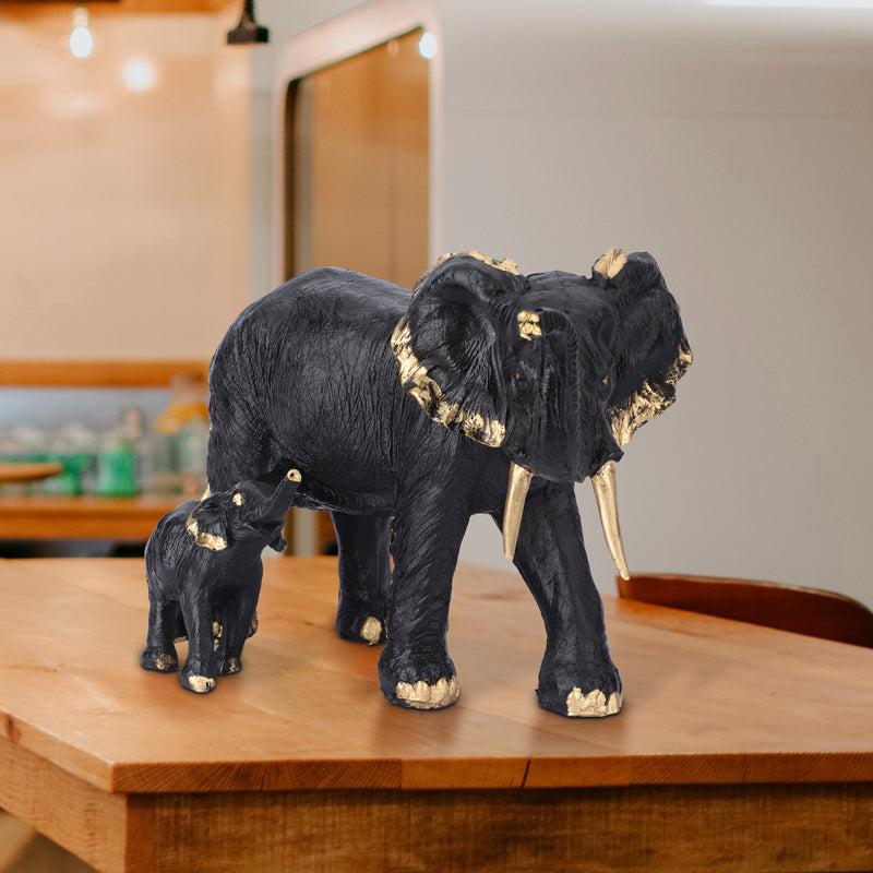 Buy Tusker Gilded Showpiece Showpieces from Vaaree