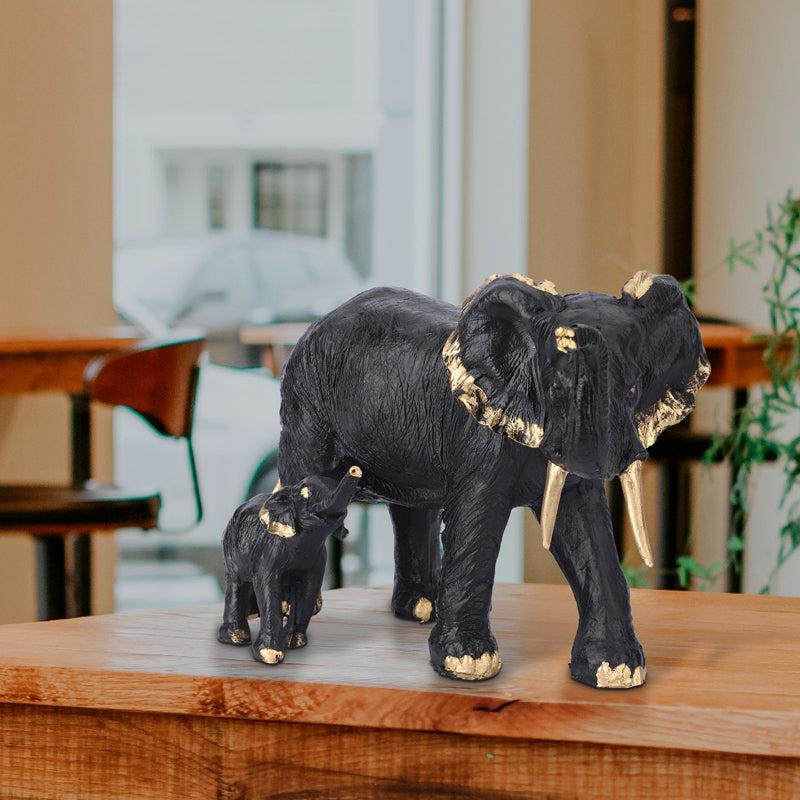 Buy Tusker Gilded Showpiece Showpieces from Vaaree