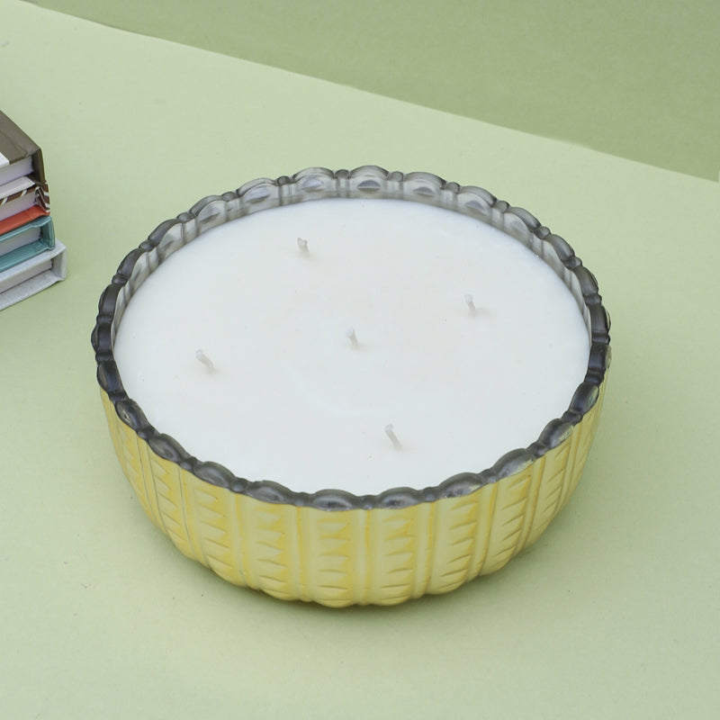 Buy Pie Pure Tuberose Scented Bowl Candle - Small Candles from Vaaree