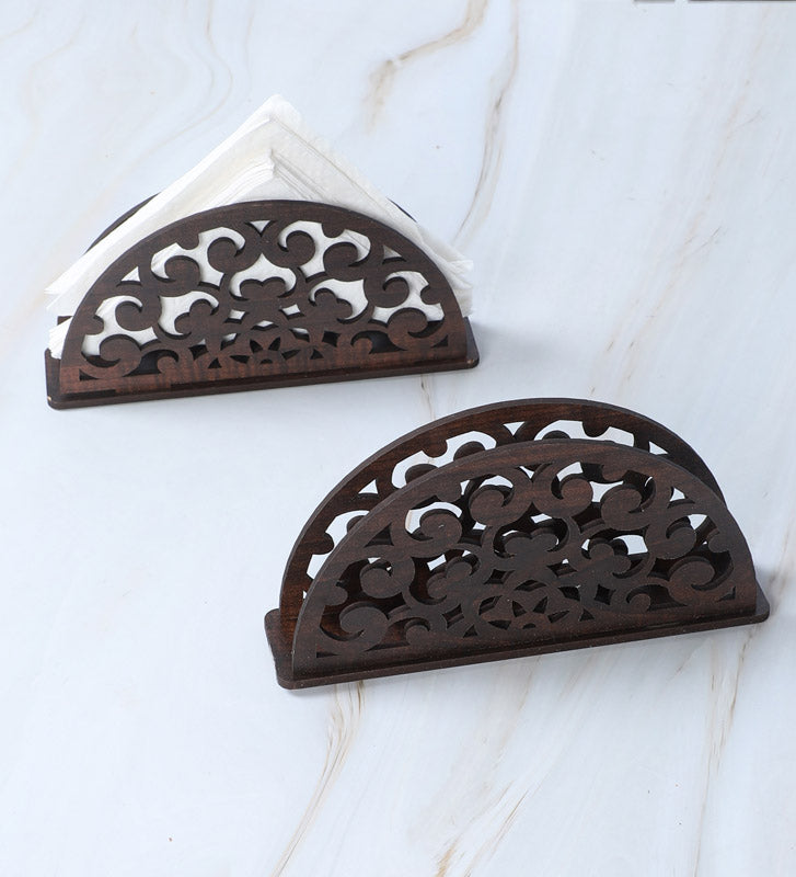 Buy Ansita Floral Napkin Holder - Set Of Two Tissue Holder from Vaaree