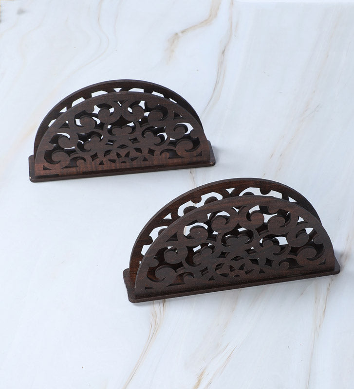 Buy Ansita Floral Napkin Holder - Set Of Two Tissue Holder from Vaaree