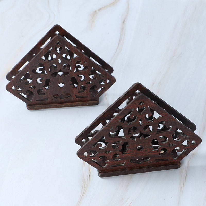 Buy Nuja Napkin Holder - Set Of Two Tissue Holder from Vaaree