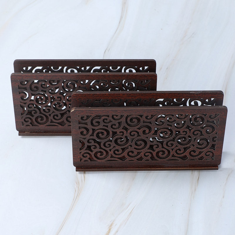 Buy Amita Napkin Holder - Set Of Two Tissue Holder from Vaaree