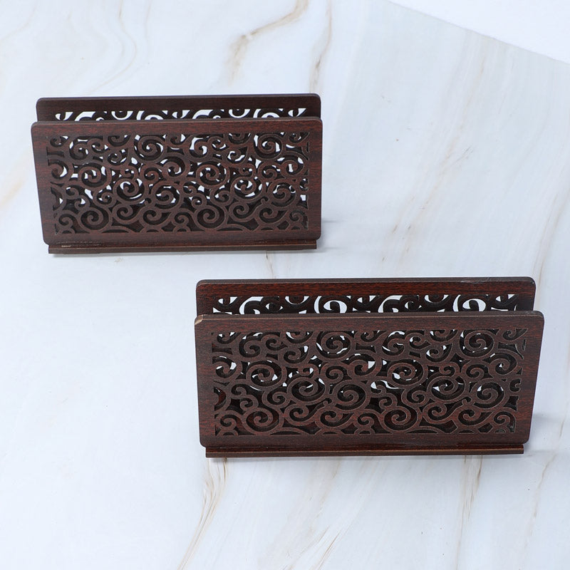 Buy Amita Napkin Holder - Set Of Two Tissue Holder from Vaaree