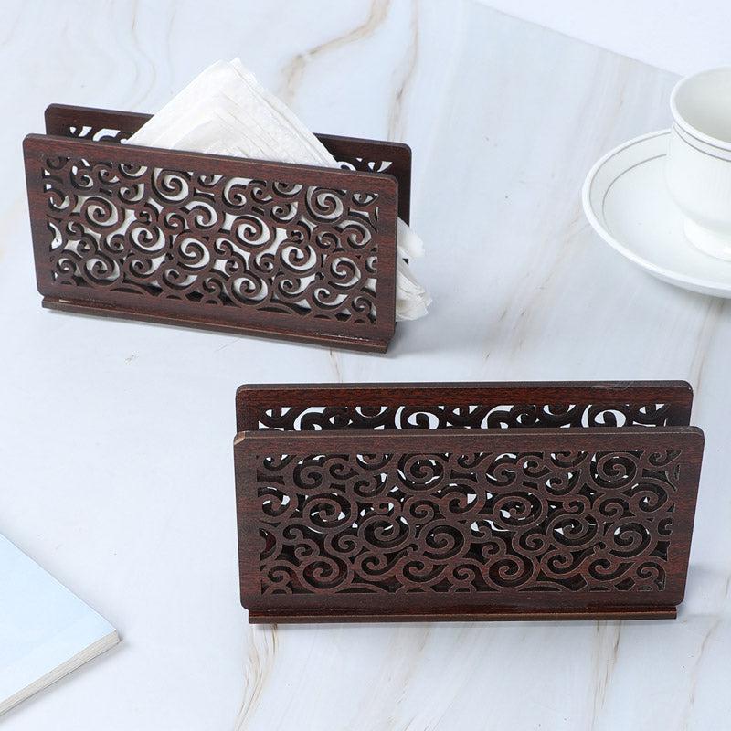 Buy Amita Napkin Holder - Set Of Two Tissue Holder from Vaaree