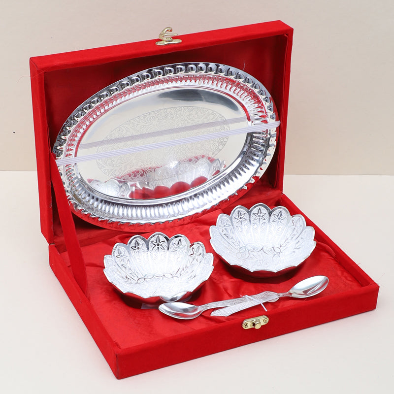 Bowl - Padma Bowl With Spoon (100 ML) - Set Of Five