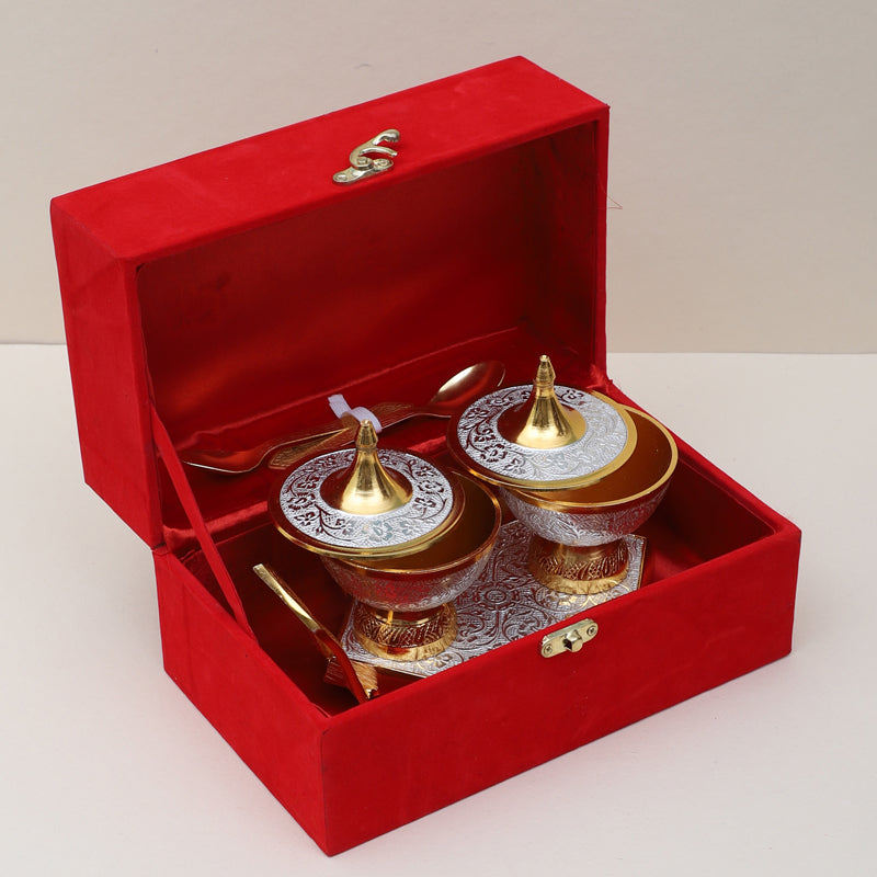 Container - Kalyani Storage Container With Spoon & Tray (100 ML) - Set Of Five