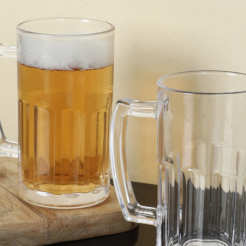 Beer Mug - Sylvan Beer Mug (600 ML) - Set Of Two