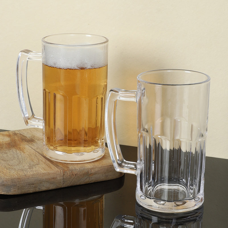 Beer Mug - Sylvan Beer Mug (600 ML) - Set Of Two