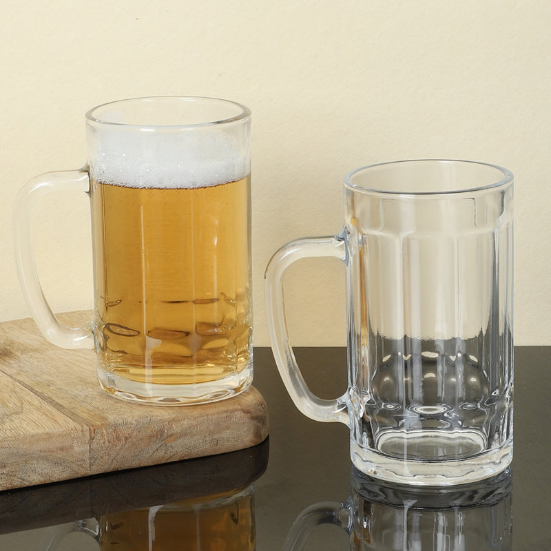 Beer Mug - Vernon Beer Mug (400 ML) - Set Of Two