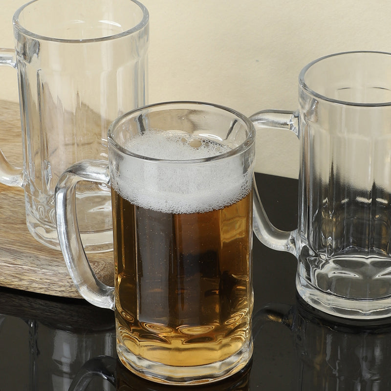 Beer Mug - Vernon Beer Mug (400 ML) - Set Of Three