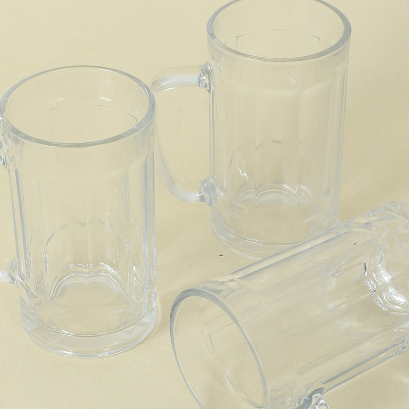 Buy Vernon Beer Mug (400 ML) - Set Of Three Beer Mug from Vaaree