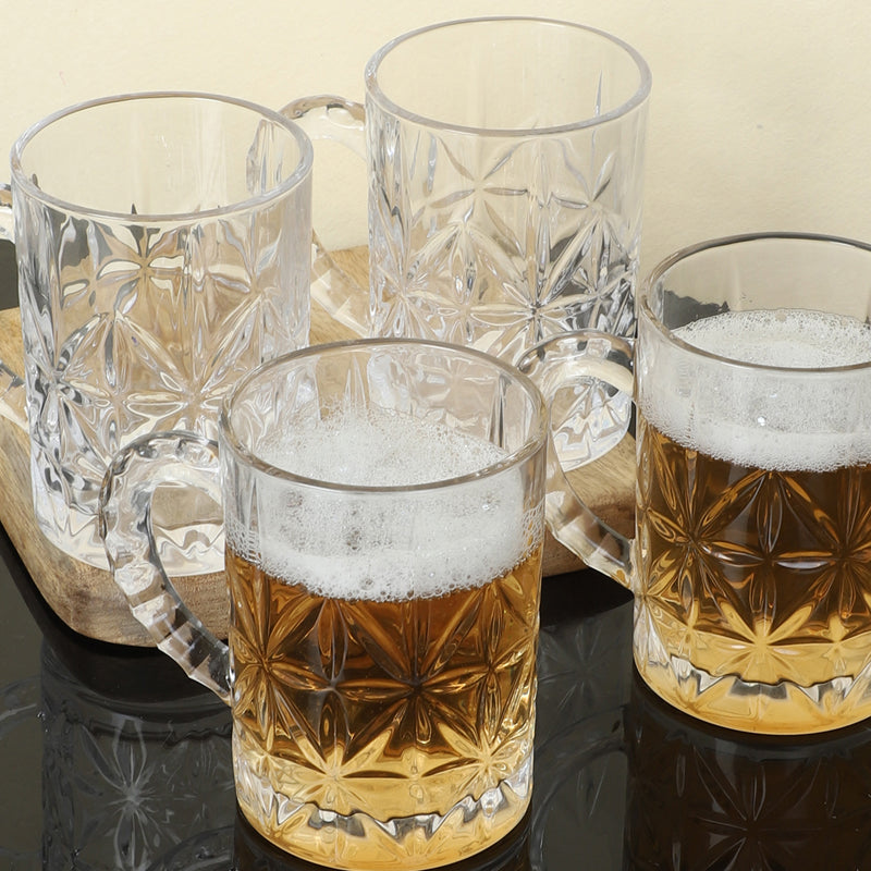 Beer Mug - Rodrigo Beer Mug (450 ML) - Set Of Four