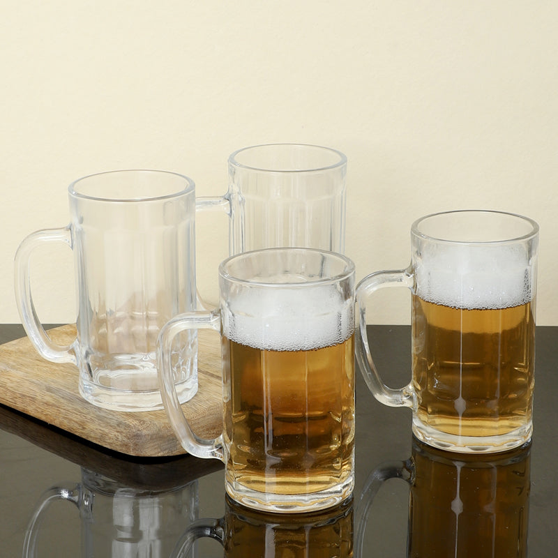 Beer Mug - Dever Beer Mug (400 ML) - Set Of Four