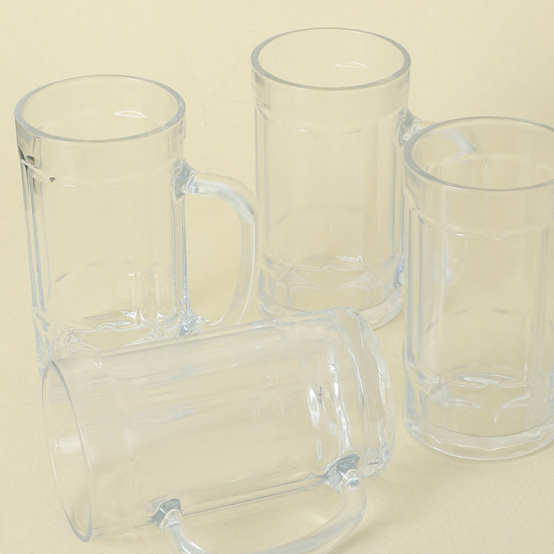 Beer Mug - Dever Beer Mug (400 ML) - Set Of Four