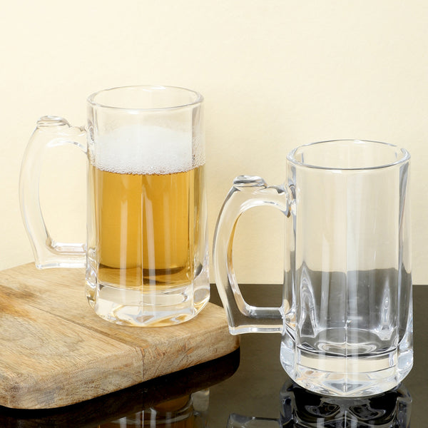 Beer Mug - Elwood Beer Mug (400 ML) - Set Of Two