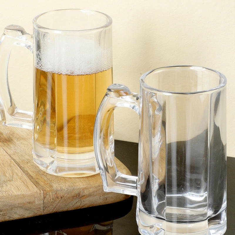 Beer Mug - Elwood Beer Mug (400 ML) - Set Of Two