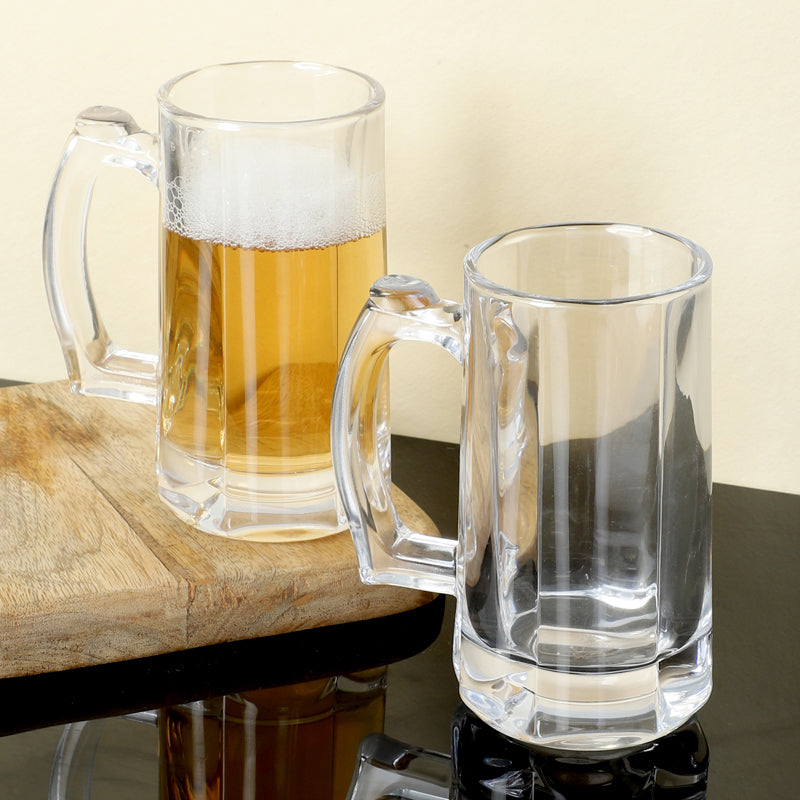 Beer Mug - Elwood Beer Mug (400 ML) - Set Of Two