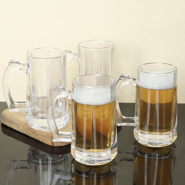 Beer Mug - Elwood Beer Mug (400 ML) - Set Of Four