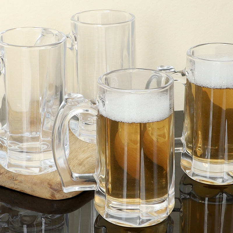 Beer Mug - Elwood Beer Mug (400 ML) - Set Of Four