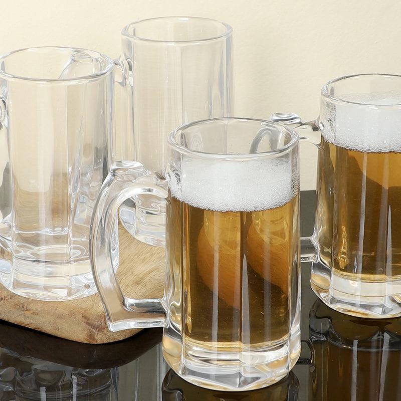 Buy Elwood Beer Mug (400 ML) - Set Of Four Beer Mug from Vaaree