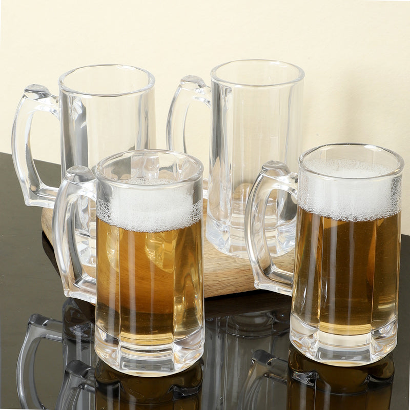 Beer Mug - Elwood Beer Mug (400 ML) - Set Of Four